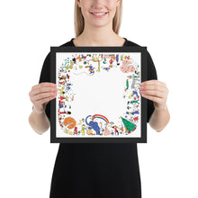 画像をギャラリービューアに読み込む, パレード(フレーム付ポスター)