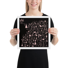 画像をギャラリービューアに読み込む, おしろへいこう ピンク(フレーム付)