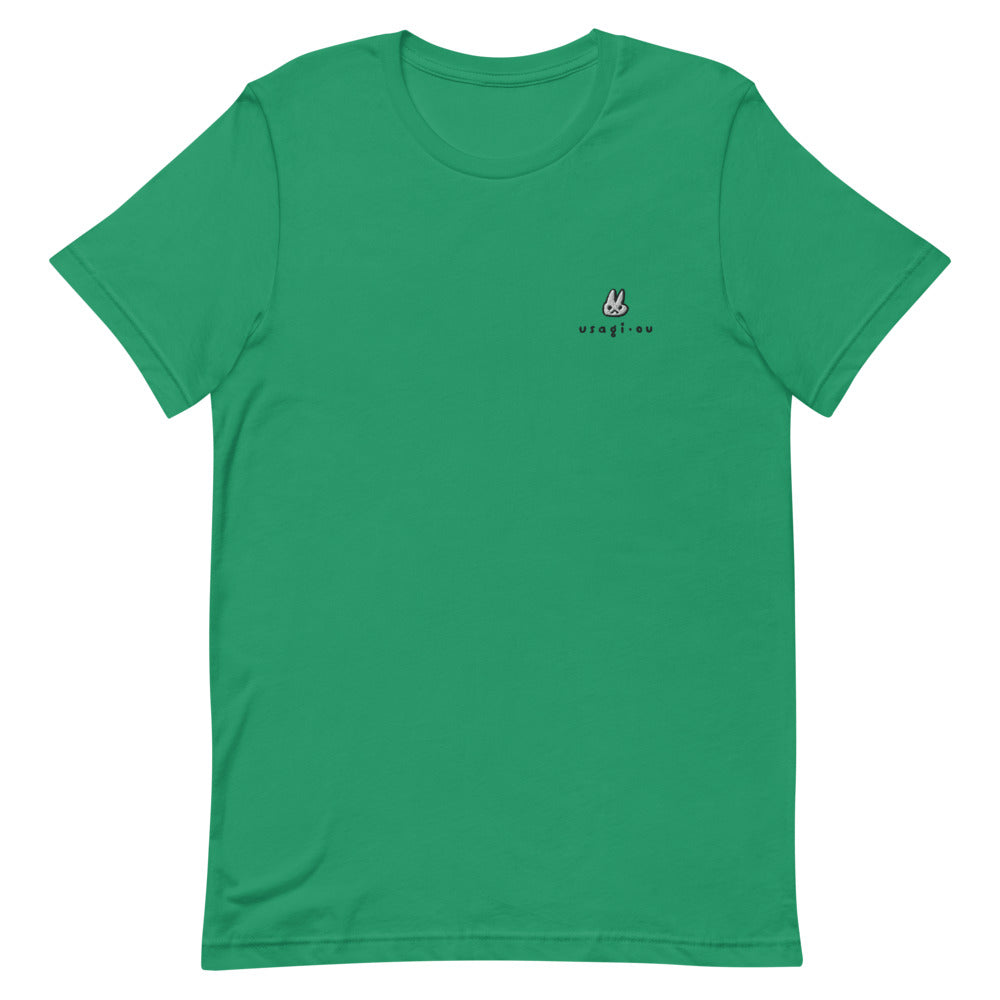 Odlyworkshop ウサギグラフィック Tシャツ ODLYWORKSHOP 楽天市場】オリジナルTシャツ ワンポイントおすわりうさぎ